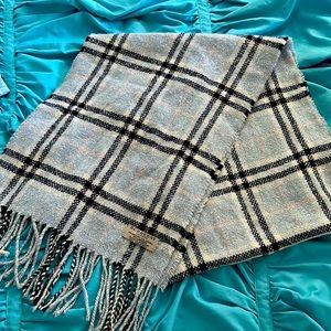 Burberry Novacheck Light Blue Scarf